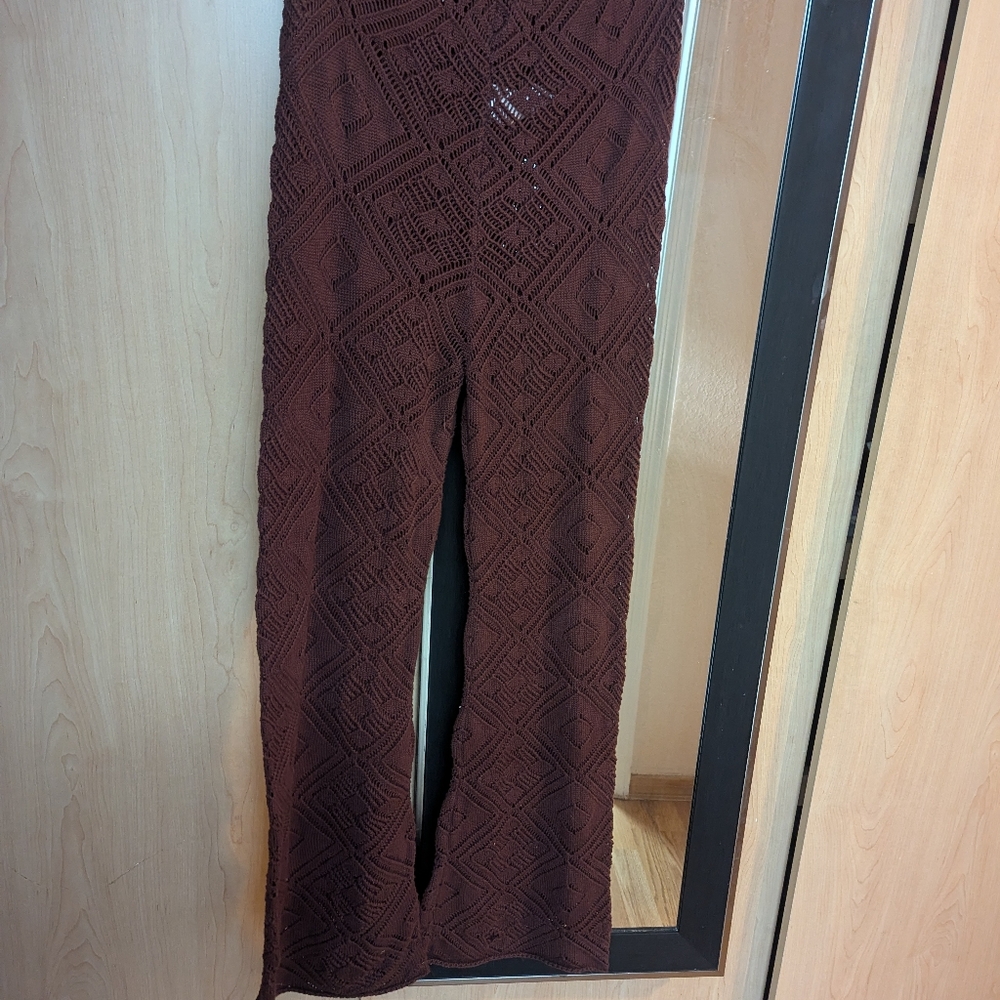 Free People crochet pants/ beach